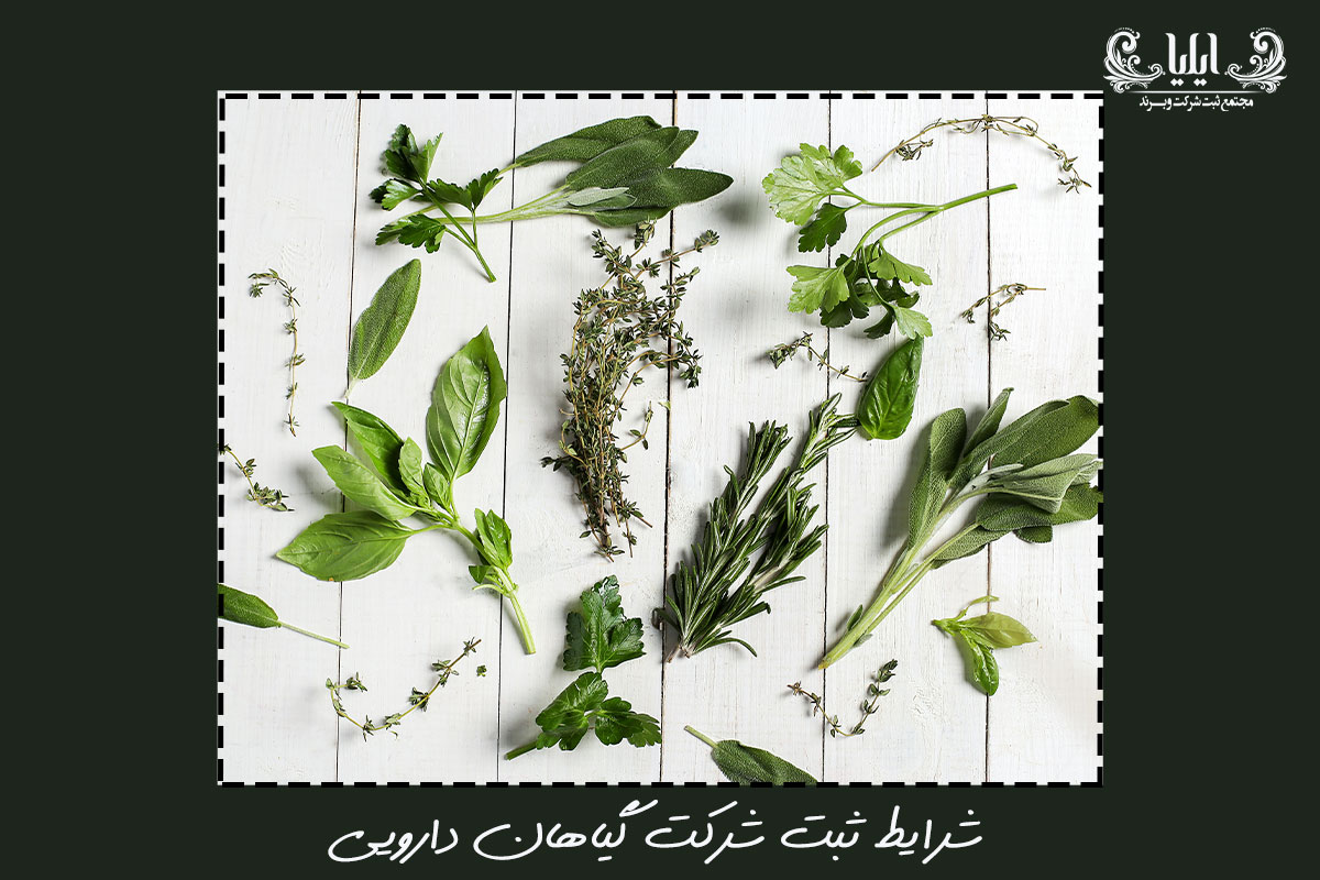 شرایط ثبت شرکت گیاهان دارویی